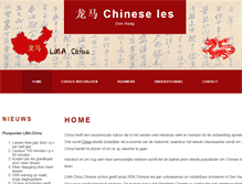 Tablet Screenshot of lma-china.nl